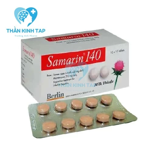 Samarin 140 - Thuốc điều trị xơ gan, viêm gan